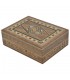 Caja Taracea Siria Rectangular - Decoracion Estrella - 10.5 cm