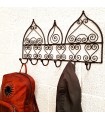 Wrought iron coat rack or hanger - 6 arms - Moroccan Arabic - RAFUF Model