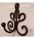 Porte-manteau Arab Forge - 1 bras - Marocain - Modèle WAHID