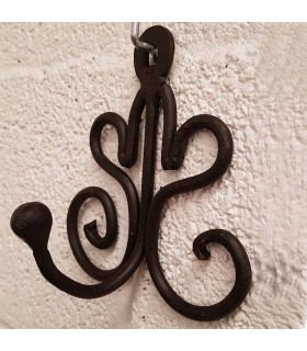 Porte-manteau Arab Forge - 1 bras - Marocain - Modèle WAHID