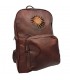 Mochila Cuero - 3 Bolsillos - 100% Cuero - Modelo SOL