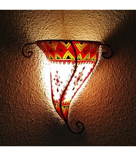 Aplique de Piel Natural - Pintado con Henna - Modelo IBERIA