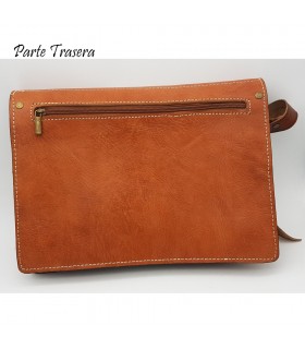Bolso Cuero Hombre - 100% Natural - Marroquineria - Modelo BASIT