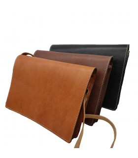 Ledertasche für Herren - 100% natürlich - Lederwaren - Modell BASIT