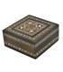 Syrian Square Arabic Tabernacle Box - Decorated Cover - 7.5 cm