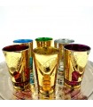 Juego 6 Vasos - Ventana Arabe - Varios Colores