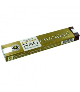 Incienso Nag Chandan Masala -  Varillas - Serie Golden - 15 gr
