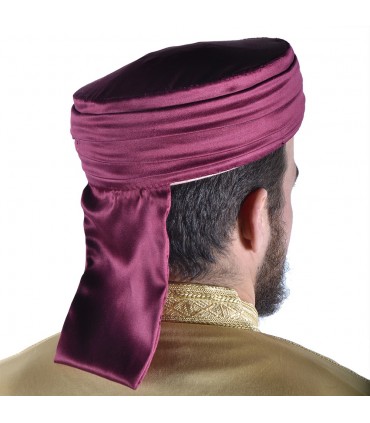 Arabische Kappe für Feiern - Turban-Stil - Sultan-Modell