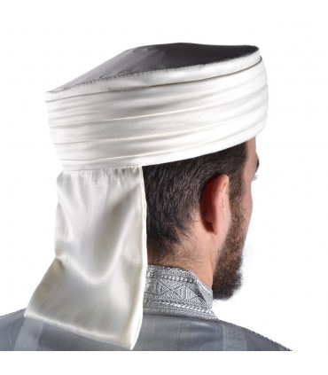 Arabische Kappe für Feiern - Turban-Stil - Sultan-Modell