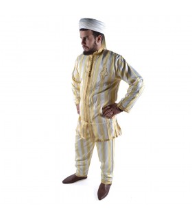 Broderie Marocaine Jacador 2 Pièces - Homme - Célébrations Costume Arabe