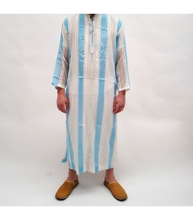 Djellaba - Marokkanische Djellaba Feiern - Deluxe Qualität - Frische Baumwolle
