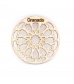 Pack 6 dessous de verre Grenade Souvenirs - treillis grenadiens