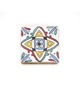 Andalusische Fliese - 10 cm - Verschiedene Designs - Handwerker - Modell 65 Online