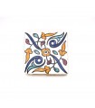 Azulejo andaluz - 10 cm - Modelo artesanal 66