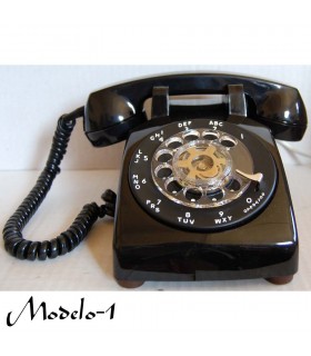 Teléfono Rueda Negro - 2 Modelos