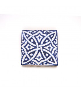Azulejo Andalusí - 10 cm - Fabrication artisanale - Modèle 67 en ligne