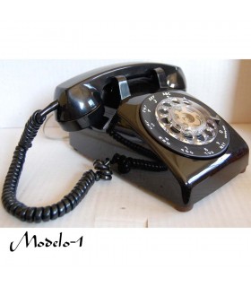 Teléfono Rueda Negro - 2 Modelos