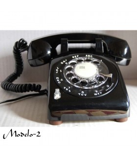 Teléfono Rueda Negro - 2 Modelos