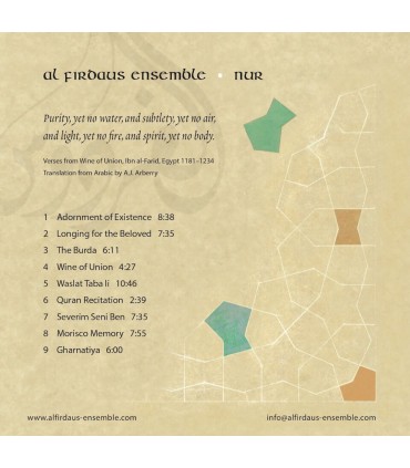 Nur -Spiritual-Oriental-Flemish-Celtic Music - Sufi music group