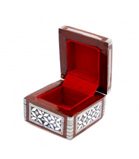 Cajita para Anillo - Taracea de Egipto - Nacar