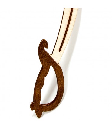 Wooden Arabian Sword - Craft Toy Recreations