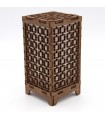 Orientalischer Mini-Laternenpfahl - Holz - Led