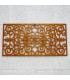 Wood Lattice - Floral Border - 60 x 30 cm