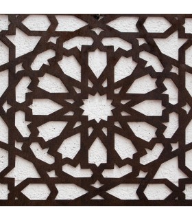 Celosía Madera Cenefa Alhambra - 250 x 50 cm - 4 mm
