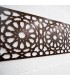 Celosía Madera Cenefa Alhambra - 250 x 50 cm - 4 mm
