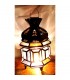 Lámpara Mesa Cristal Rectángulos - Colores-  Andalusí - Arabe