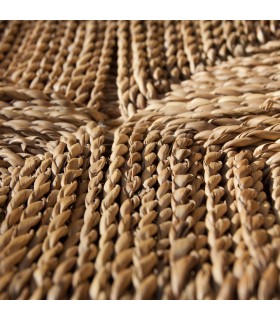 Artisan Esparto Holzhocker Marokko
