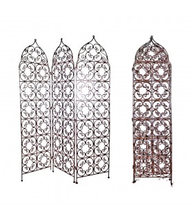 Biombo de Forja 3 Hojas - 3 Tamaños - 2 Modelos - Diseño Arabe