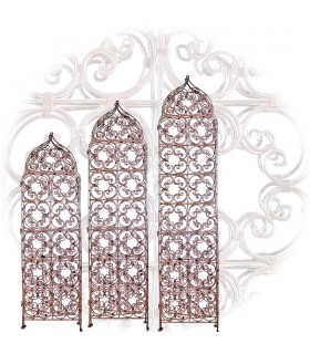 Biombo de Forja 3 Hojas - 3 Tamaños - 2 Modelos - Diseño Arabe