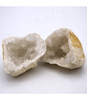 Geoda - Mineral Roca - Cuarzo - Se abre en 2 piezas- 10 cm