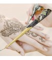 Black Henna Cone Tattoo - Maximum Detail - ARWA - Intense Color