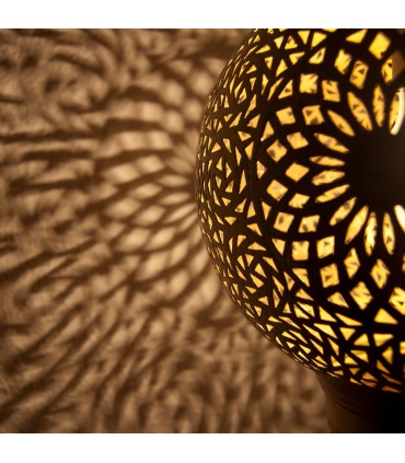Plafonnier Ajouré En Laiton DELUXE - Modèle Dubai - 80 cm