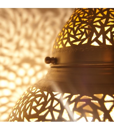Plafonnier Ajouré En Laiton DELUXE - Modèle Dubai - 80 cm