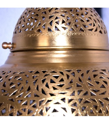 Plafonnier Ajouré En Laiton DELUXE - Modèle Dubai - 80 cm