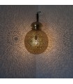 DELUXE Openwork Brass Ceiling Lamp - Qatar Model - 35 cm