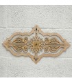 Wood Lattice - Ethnic Engraving - Niger Model - 50 cm