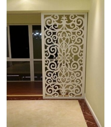 Schermo separatore floreale - 240 x 120 cm