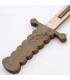 Christian Sword in legno - Ricreazioni di giocattoli fatti a mano