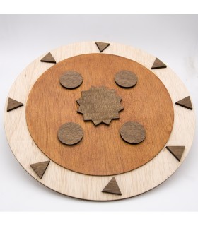 Andalusischer Holzschild - Freizeitspielzeug