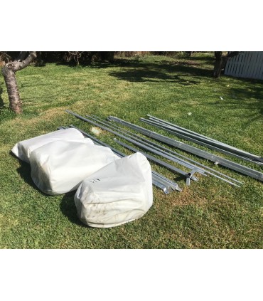 Jaima Arab Carp 3 x 3 m - PVC-Struktur - Feste Arabische Dekorationen