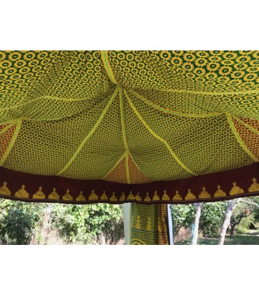 Jaima Arab Carp 3 x 3 m - PVC-Struktur - Feste Arabische Dekorationen
