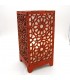Lampada in legno rosso Alkauzar - Alhambra Mosaic Design