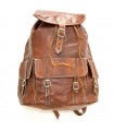 Giant Leather Backpack - Excursions - 45 cm - Kabir Model
