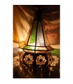 Lampada andaluso perline in vetro ghianda - arabo
