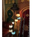 Türkische Lampe - Floor - Höhe 110 cm - Murano Glas - Mosaik