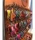 Expositor Multiple Llavero Collares - Madera - 90 cm - Estilo Arabe